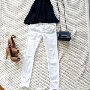 Zara Women Premium White Denim